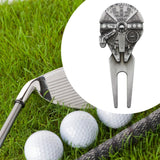 Maxbell Golf Divot Repair Tool Lightweight Sports Women Men Gift Beginners Accessory Antique Tin Color