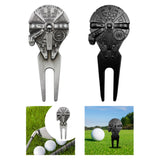Maxbell Golf Divot Repair Tool Lightweight Sports Women Men Gift Beginners Accessory Antique Tin Color
