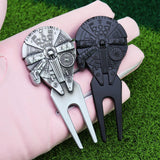 Maxbell Golf Divot Repair Tool Lightweight Sports Women Men Gift Beginners Accessory Antique Tin Color
