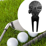 Maxbell Golf Divot Repair Tool Lightweight Sports Women Men Gift Beginners Accessory Black