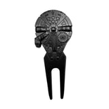 Maxbell Golf Divot Repair Tool Lightweight Sports Women Men Gift Beginners Accessory Black