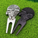 Maxbell Golf Divot Repair Tool Lightweight Sports Women Men Gift Beginners Accessory Black