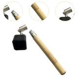 Maxbell Wooden Cue Chalk Holder Non Slip Cue Hat for Billiards Player Entertainment