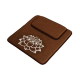 Maxbell Meditation Cushion Seat Yoga Seating Square Nonslip Bedroom Floor Pillow Set Coffee