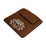 Maxbell Meditation Cushion Seat Yoga Seating Square Nonslip Bedroom Floor Pillow Set Coffee