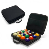 Maxbell Pool Ball Case Zipper Billiard Carrying Bag for Equipment Travel Tournaments Without strap