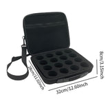 Maxbell Pool Ball Case Zipper Billiard Carrying Bag for Equipment Travel Tournaments With strap