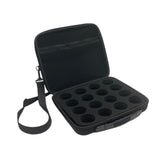 Maxbell Pool Ball Case Zipper Billiard Carrying Bag for Equipment Travel Tournaments With strap