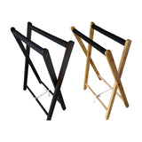 Maxbell Badminton Racquet Storage Rack Tennis Racket Holder for Garages Stadium Wood