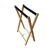 Maxbell Badminton Racquet Storage Rack Tennis Racket Holder for Garages Stadium Wood
