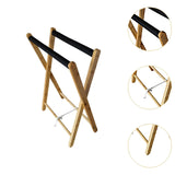 Maxbell Badminton Racquet Storage Rack Tennis Racket Holder for Garages Stadium Wood