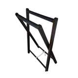 Maxbell Badminton Racquet Storage Rack Tennis Racket Holder for Garages Stadium Dark Brown