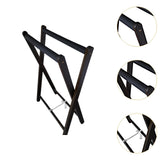Maxbell Badminton Racquet Storage Rack Tennis Racket Holder for Garages Stadium Dark Brown