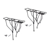 Maxbell Rear Bicycle Rack Sturdy Bike Cargo Rack for Cycling 26 inch Bikes Commuting Large Hole