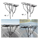 Maxbell Rear Bicycle Rack Sturdy Bike Cargo Rack for Cycling 26 inch Bikes Commuting Large Hole
