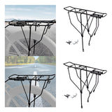 Maxbell Rear Bicycle Rack Sturdy Bike Cargo Rack for Cycling 26 inch Bikes Commuting Large Hole