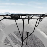 Maxbell Rear Bicycle Rack Sturdy Bike Cargo Rack for Cycling 26 inch Bikes Commuting Large Hole