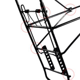 Maxbell Rear Bicycle Rack Sturdy Bike Cargo Rack for Cycling 26 inch Bikes Commuting Small Hole