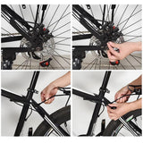 Maxbell Rear Bicycle Rack Sturdy Bike Cargo Rack for Cycling 26 inch Bikes Commuting Small Hole