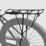 Maxbell Rear Bicycle Rack Sturdy Bike Cargo Rack for Cycling 26 inch Bikes Commuting Small Hole