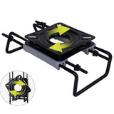 Maxbell Boat Swivel Seat Base Pontoon Seat Slide Track for Speedboat Yacht Boat