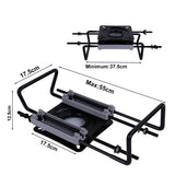 Maxbell Boat Swivel Seat Base Pontoon Seat Slide Track for Speedboat Yacht Boat