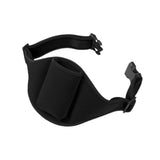 Maxbell Microphone Belt Bag Protector Microphone Holder for Running Exercise Theatre Black