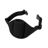 Maxbell Microphone Belt Bag Protector Microphone Holder for Running Exercise Theatre Black