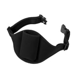 Maxbell Microphone Belt Bag Protector Microphone Holder for Running Exercise Theatre Black