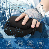 Maxbell Microphone Belt Bag Protector Microphone Holder for Running Exercise Theatre Black