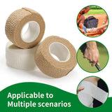 Maxbell Golf Finger Tape Nonslip Stretch Athletic Tape for Outdoor Golfer Basketball White