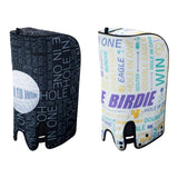 Maxbell Golf Bag Cover Rainproof Lightweight Dustproof Waterproof for Golf Stand Bag White