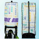 Maxbell Golf Bag Cover Rainproof Lightweight Dustproof Waterproof for Golf Stand Bag White