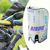 Maxbell Golf Bag Cover Rainproof Lightweight Dustproof Waterproof for Golf Stand Bag White