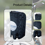 Maxbell Golf Bag Cover Rainproof Lightweight Dustproof Waterproof for Golf Stand Bag Black