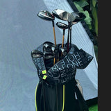 Maxbell Golf Bag Cover Rainproof Lightweight Dustproof Waterproof for Golf Stand Bag Black