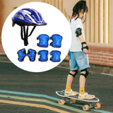Maxbell Kids Bike Helmet Set Portable for Skateboarding Outdoor Sports Rollerblading Dark Blue