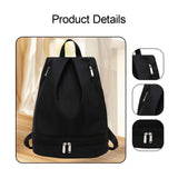 Maxbell Gym Backpack Dry and Wet Separation Adjustable Strap Beach Swimming Rucksack