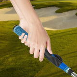 Maxbell Golf Grip Trainer Indoor Beginner Golf Training Grip for Speed Balance Blue