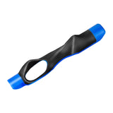 Maxbell Golf Grip Trainer Indoor Beginner Golf Training Grip for Speed Balance Blue