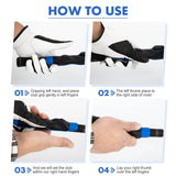 Maxbell Golf Grip Trainer Indoor Beginner Golf Training Grip for Speed Balance Blue