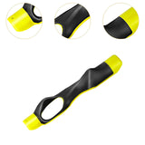 Maxbell Golf Grip Trainer Indoor Beginner Golf Training Grip for Speed Balance Yellow