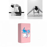Maxbell Yoga Block Lightweight Gifts Yoga Accessories for Workout Body Building Dancing Cat