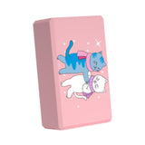 Maxbell Yoga Block Lightweight Gifts Yoga Accessories for Workout Body Building Dancing Cat