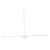 Maxbell Golf Alignment Stick Holder Gift Auxiliary Tool for Yard Golf Course Outdoor White