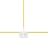 Maxbell Golf Alignment Stick Holder Gift Auxiliary Tool for Yard Golf Course Outdoor Yellow