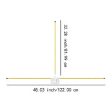 Maxbell Golf Alignment Stick Holder Gift Auxiliary Tool for Yard Golf Course Outdoor Yellow