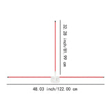 Maxbell Golf Alignment Stick Holder Gift Auxiliary Tool for Yard Golf Course Outdoor Red