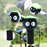 Maxbell Cat Golf Headcover Cartoon Lightweight Funny Golf Gift Plush Golf Club Cover