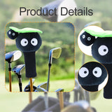 Maxbell Cat Golf Headcover Cartoon Lightweight Funny Golf Gift Plush Golf Club Cover
